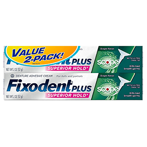 Fixodent Plus Denture Adhesive Cream Reviews