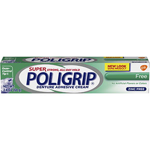 Super Poligrip Denture Adhesive Cream