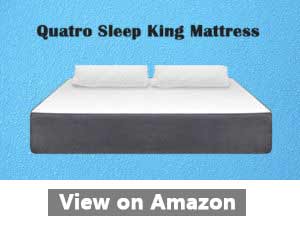 Quatro Sleep - Best king size memory foam mattress