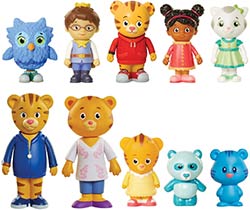 Daniel Tiger's Friends and Family Figure Set