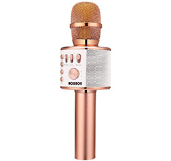 BONAOK Wireless Bluetooth Karaoke Microphone