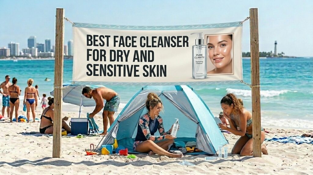 Best face cleanser for dry and sensitive skin