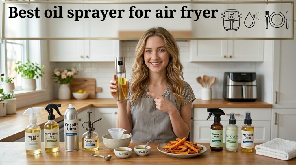 Best oil sprayer for air fryer