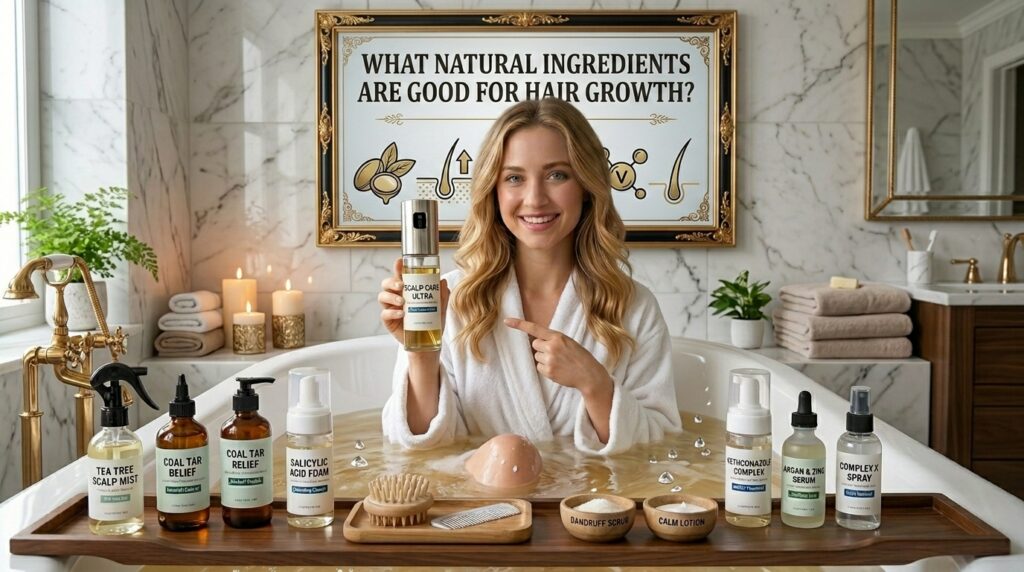 What natural ingredients are good for hair growth