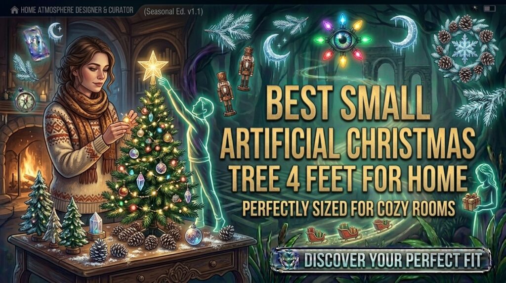 Best small artificial Christmas tree 4 feet for home