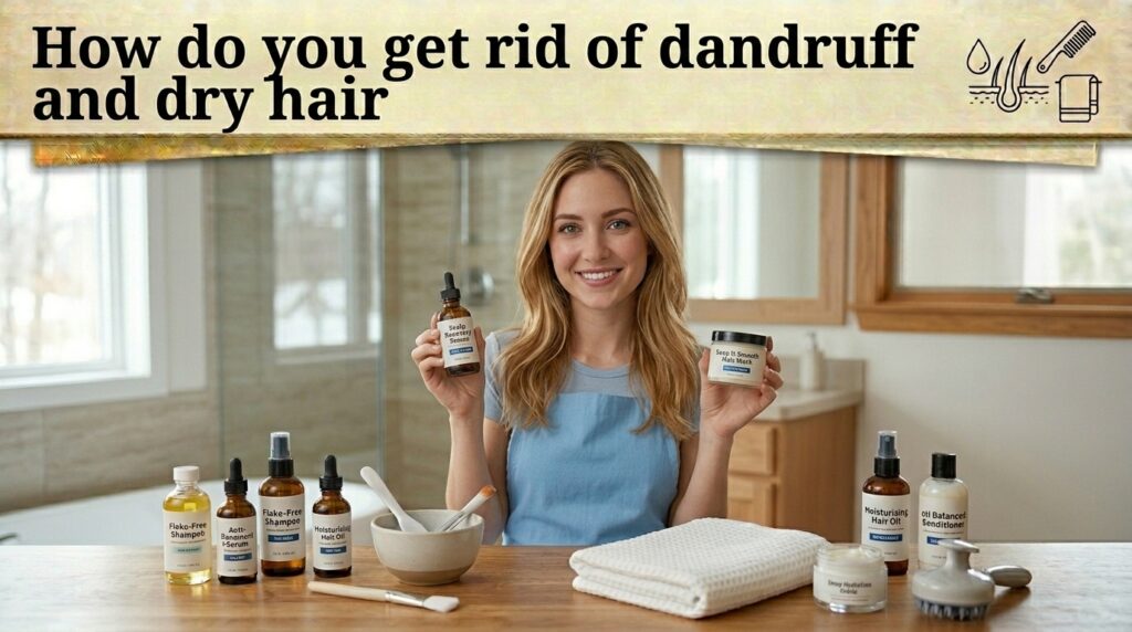 How do you get rid of dandruff and dry hair