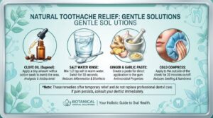 What are some natural remedies for a toothache
