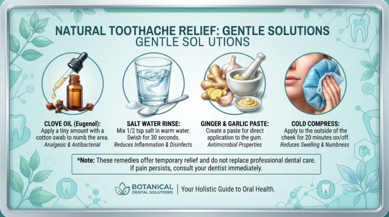 What are some natural remedies for a toothache
