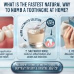 What is the fastest natural way to numb a toothache at home?