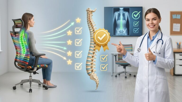 Are bungee office chairs approved by chiropractors?