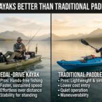 Are pedal kayaks better than traditional paddle kayaks?