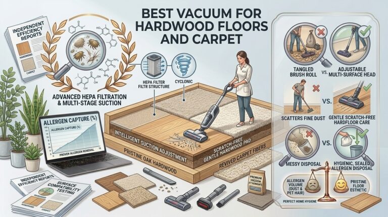Best vacuum for hardwood floors and carpet