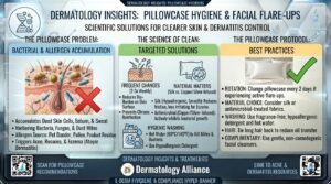 Can changing my pillowcase help control facial flare-ups