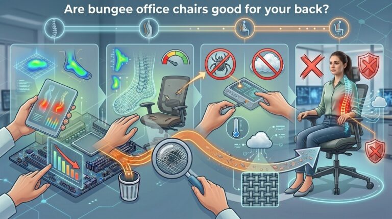 What are the disadvantages of a mesh chair?