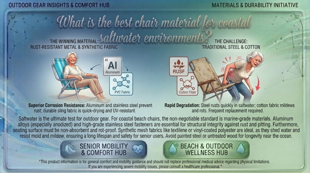 What is the best chair material for coastal saltwater environments? Ultimate guide 2026