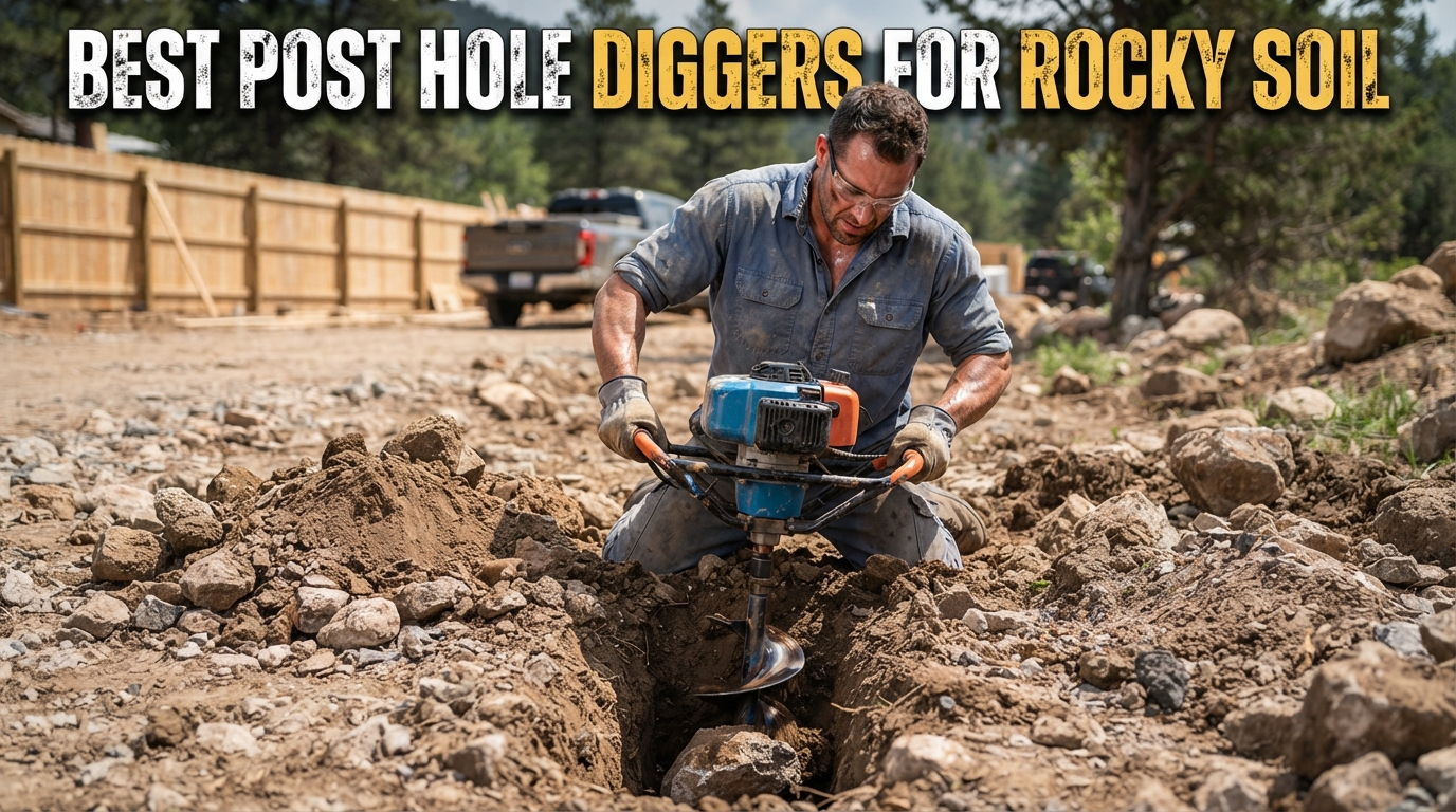 Best post hole diggers for rocky soil