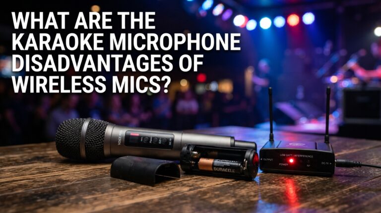 What are the karaoke microphone disadvantages of wireless mics? Ultimate guide 2026